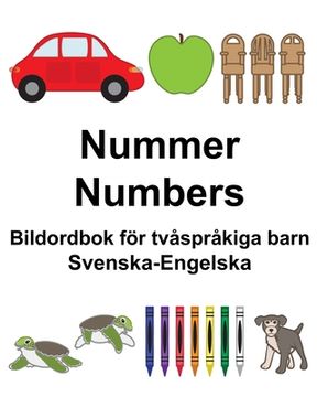 portada Svenska-Engelska Nummer/Numbers Bildordbok för tvåspråkiga barn (en Sueco)