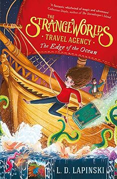 portada The Strangeworlds Travel Agency: The Edge of the Ocean: Book 2 (en Inglés)