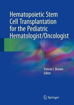 portada Hematopoietic Stem Cell Transplantation for the Pediatric Hematologist/Oncologist (in English)