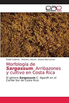 portada Morfología de Sargassum. Arribazones y Cultivo en Costa Rica: El Género Sargassum c. Agardh en el Caribe sur de Costa Rica (in Spanish)