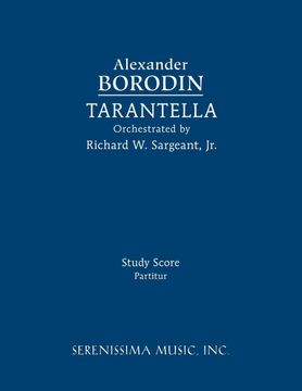 portada Tarantella: Study Score (en Inglés)