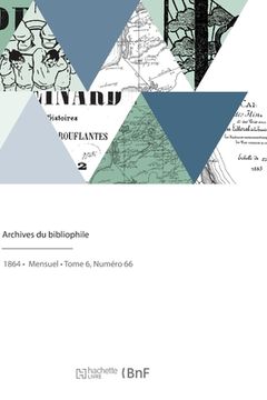 portada Archives du bibliophile (in French)