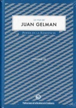 portada Poesía en la Residencia. Juan Gelman la voz de Juan Gelman (in Spanish)