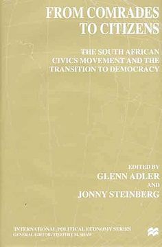 portada from comrades to citizens: the south african civics movement and the transition to democracy (en Inglés)