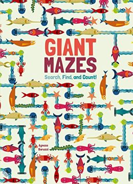 portada Giant Mazes: Search, Find, and Count!