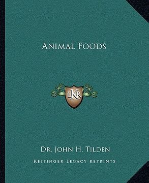 portada animal foods (in English)