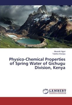 portada Physico-Chemical Properties of Spring Water of Gichugu Division, Kenya