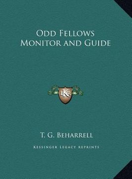 portada odd fellows monitor and guide (en Inglés)