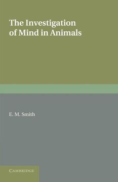 portada The Investigation of Mind in Animals (en Inglés)