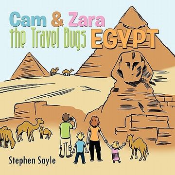 portada cam & zara the travel bugs: egypt (in English)