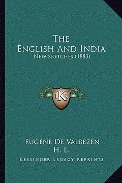 portada the english and india: new sketches (1883) (en Inglés)