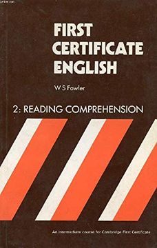portada First Certificate English: Reading Comprehension bk. 2