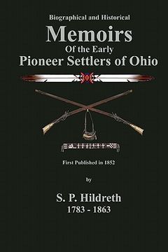 portada memoirs of the early pioneer settlers of ohio (en Inglés)