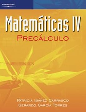 portada Matematicas iv Precalculo 1º Edicion (in Spanish)