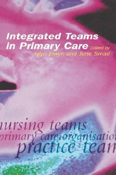 portada integrated teams in primary care (in English)