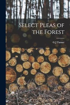 portada Select Pleas of the Forest (en Latin)