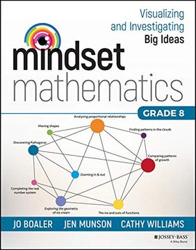 portada Mindset Mathematics: Visualizing and Investigating big Ideas, Grade 8 (en Inglés)