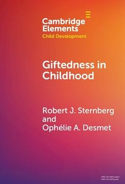 portada Giftedness in Childhood (Elements in Child Development) (in English)