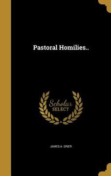 portada Pastoral Homilies.. (in English)