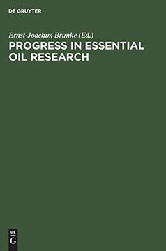 portada Progress in Essential oil Research (en Alemán)