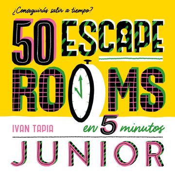 portada 50 escape rooms en 5 minutos junior (en ESP)