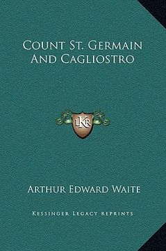 portada count st. germain and cagliostro (en Inglés)