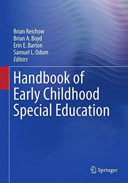 portada Handbook of Early Childhood Special Education