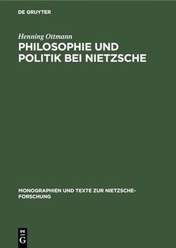 portada Philosophie und Politik bei Nietzsche. (in German)