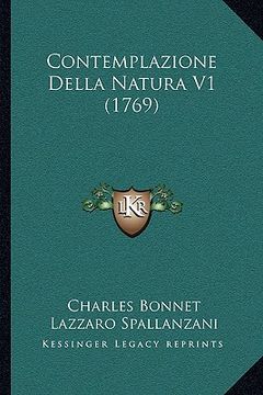 portada Contemplazione Della Natura V1 (1769) (in Italian)