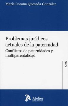 portada Problemas Juridicos Actuales de la Paternidad. Conflictos de Paternidades y Multiparentalidad