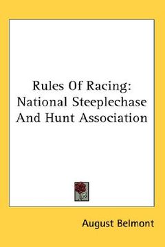 portada rules of racing: national steeplechase and hunt association (en Inglés)