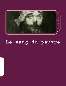 portada Le sang du pauvre (in French)