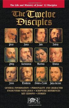 portada Twelve Disciples pamphlet: The Life and Minsitry of Jesus' 12 Disciples (en Inglés)