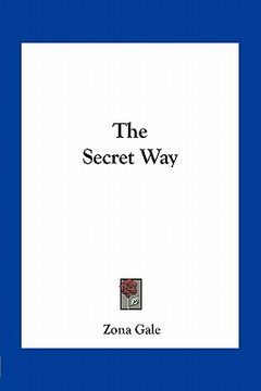 portada the secret way (en Inglés)