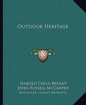 portada outdoor heritage (en Inglés)