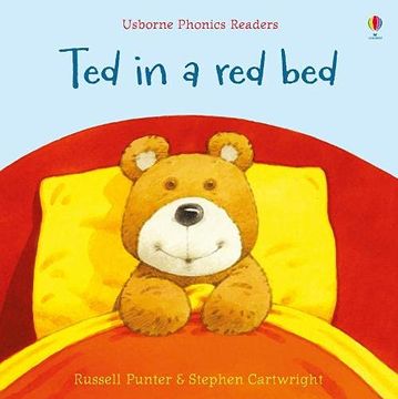 portada Ted in a red bed (Phonics Readers) (en Inglés)