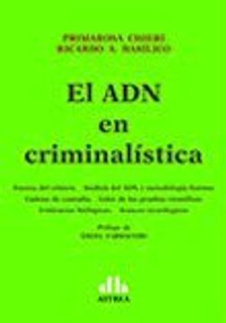 portada El adn en Criminalística (in Portuguese)
