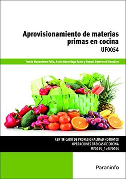 portada Aprovisionamiento de Materias Primas en Cocina (in Spanish)