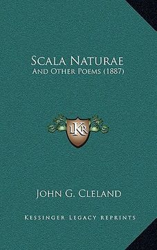 portada scala naturae: and other poems (1887)