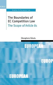 portada The Boundaries of ec Competition Law: The Scope of Article 81 (Oxford Studies in European Law) (en Inglés)