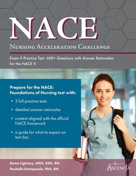portada Nursing Acceleration Challenge Exam II Practice Test: 600+ Questions with Answer Rationales for the NACE II