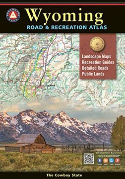 portada Wyoming Road & Recreation Atlas: The Cowboy State (Benchmark) (en Inglés)