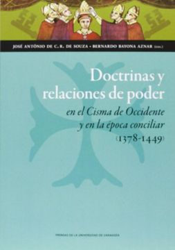 portada Doctrinas y Relaciones de Poder en el Cisma de Occidente y en la Época Conciliar (Ciencias Sociales) (in Spanish)