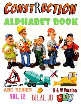 portada Construction Alphabet Book: Alphabet Books: Activity Books for Kids (Abc) 