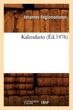 portada Kalendario (Éd.1476) (in French)