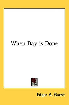 portada when day is done (in English)