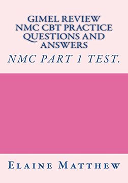 portada Gimel Review nmc cbt Practice Questions and Answers (in English)