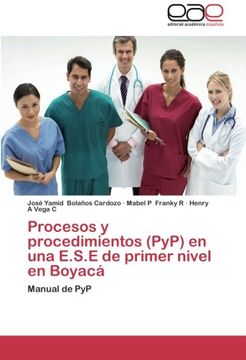portada Procesos y procedimientos (PyP) en una E.S.E de primer nivel en Boyacá