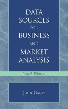 portada data sources for business and market analysis: 4th ed.