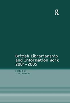 portada British Librarianship and Information Work 2001-2005 (in English)